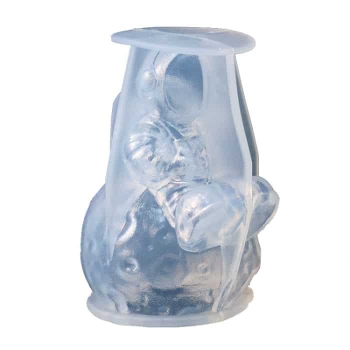 D2120 DIY Tropfenform Lunar Astronaut Glühbirne Ornament Silikonform Büro Epoxid Ornament, D2120 – Bild 2