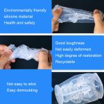 D2120 DIY Tropfenform Lunar Astronaut Glühbirne Ornament Silikonform Büro Epoxid Ornament, D2120 – Bild 5