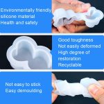 D2111-1 DIY Tropfenform Herzkerze Silikonform – Bild 4