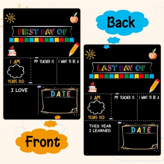 Kinder Graduierung Foto Hängen Handwerk Tafel Message Board – Bild 3