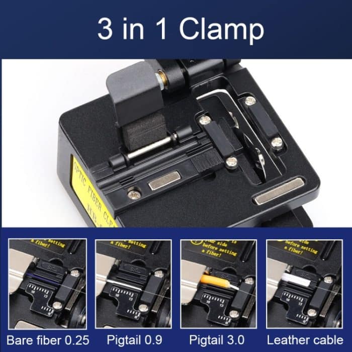 HB-08 Fiber Cleaver Kaltspleiß-Heißschmelzwerkzeug – Bild 4