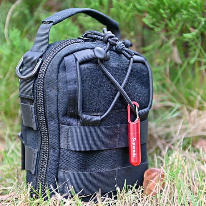 Schlüsselanhänger-Anhänger, kleines Messer, tragbares Kunst-Schneidemesser, Bronze, Aluminum Alloy Black, Aluminum Alloy Red – Bild 6