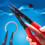 Verstärkte flache Sicherungsringzange. Flachmaul-Sicherungsringzange, Snap Ring Pliers – Bild 6