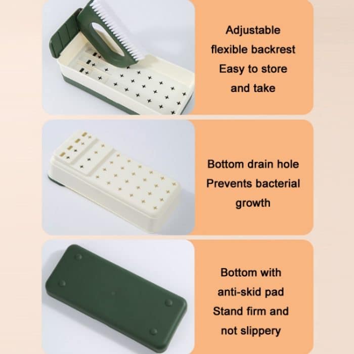 4-teiliges multifunktionales Fugenreinigungs-Borstenbürsten-Set, Bristle Brush Set – Bild 3