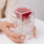 Quadratische transparente Acryl-Geschenkbox, Blumenbox, 1 Hole, 4 Holes, 9 Holes, 16 Holes, 25 Holes, 36 Holes – Bild 5