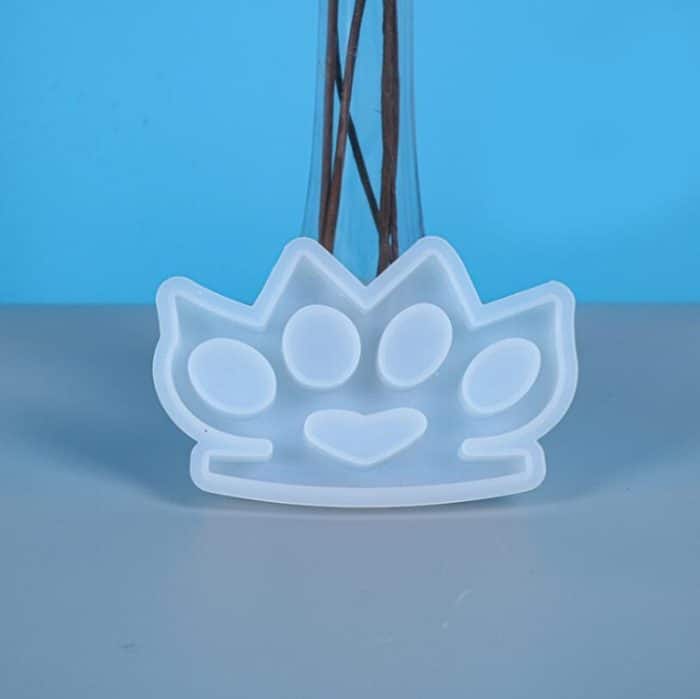 2 Stück D650 DIY Tropfenform Verteidigung Finger Tiger Silikonform, 2 PCS D650 01, 2 PCS D650 02 – Bild 5