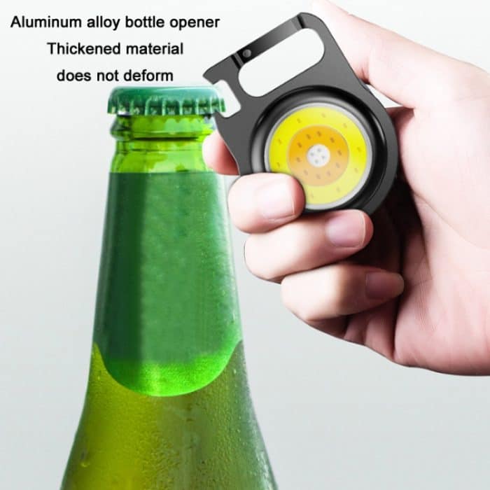 COB Multifunktions-Taschenlampe, magnetischer Schlüsselhaken – Bild 6