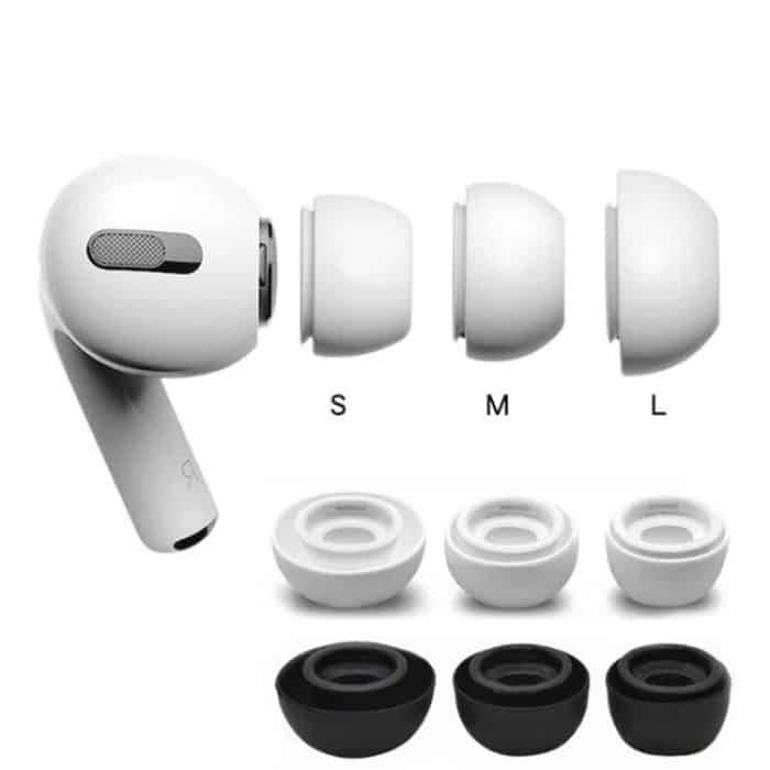4 Sets In-Ear-Kopfhörer aus Silikon für AirPods Pro – Bild 2
