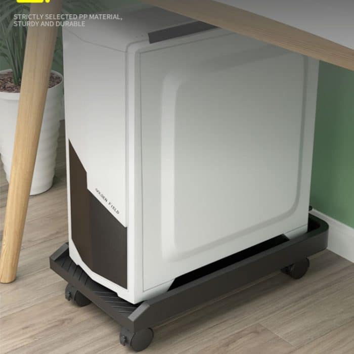 036-1 Desktop-Computer-Host-Rack mit Rollen, Spezifikation:, Universal Wheel (Black), Universal Wheel (Apricot), Parallel Wheel (Black), Parallel Wheel (Apricot) – Bild 6