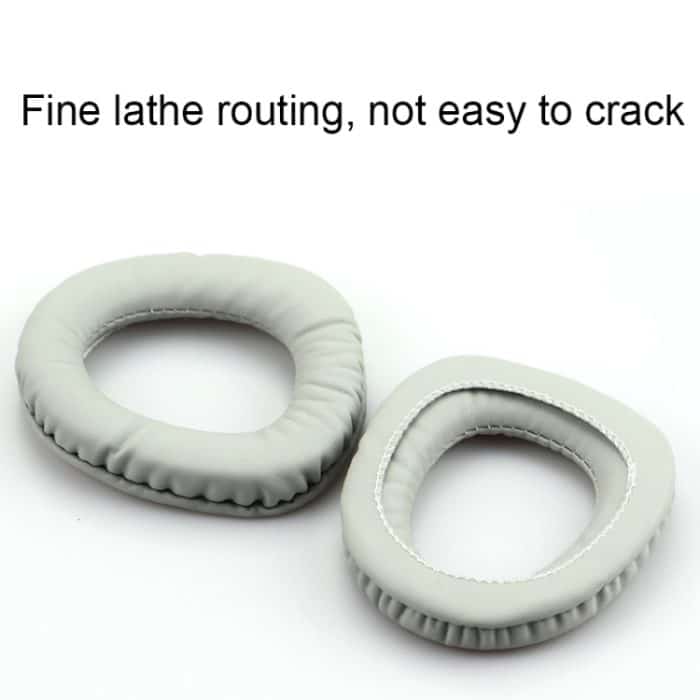 2 Stück Kopfhörer-Schaumstoff-Abdeckung, Kopfhörer-Zubehör für SOMIC G909/G909N, Gray, Black – Bild 5