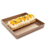 Verdickte quadratische 11-Zoll-Backform für Kekse, A-14 Baking Mold