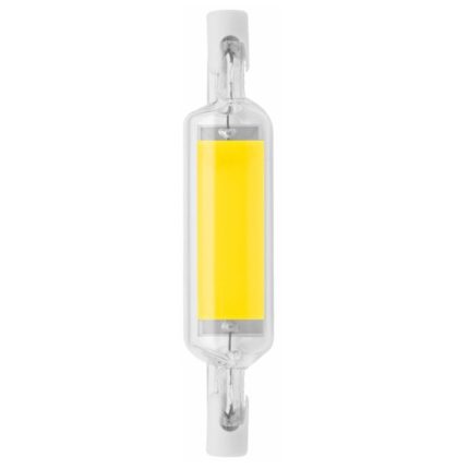 R7S LED COB Dimmer Glaslampe Doppelseitiges horizontales Plug-in-Licht, 78MM 10W, 118mm 20W