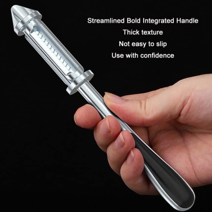 Multifunktionales Obstschälmesser aus Edelstahl, 3 in 1, 5 in 1 – Bild 4