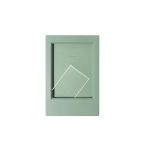 5PCS CAIUL 3-Zoll-Foto-Vertikalrahmen für Mini, Clear Sky Blue, Cherry Pink, Yao Ye Black, Light Tea Green, Athens Gray, Clove Purple, Avocado Green