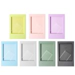 5PCS CAIUL 3-Zoll-Foto-Vertikalrahmen für Mini, Clear Sky Blue, Cherry Pink, Yao Ye Black, Light Tea Green, Athens Gray, Clove Purple, Avocado Green – Bild 2