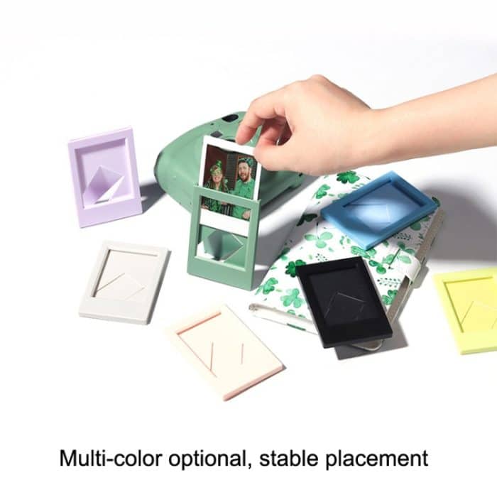 5PCS CAIUL 3-Zoll-Foto-Vertikalrahmen für Mini, Clear Sky Blue, Cherry Pink, Yao Ye Black, Light Tea Green, Athens Gray, Clove Purple, Avocado Green – Bild 4