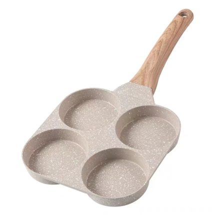 Maifan Stone Antihaft-Pfanne, Eier-Burger-Bratpfanne, Universal-Induktionsherd, Four Hole, Dual Hole