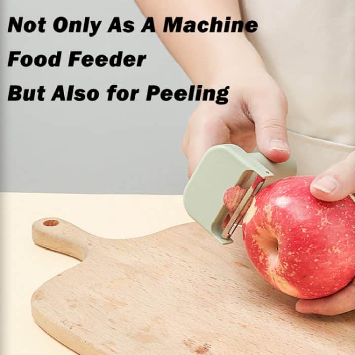 4-in-1-Hand-Elektro-Gemüseschneider-Set Knoblauchschlammstampfer Knoblauchhacker – Bild 5