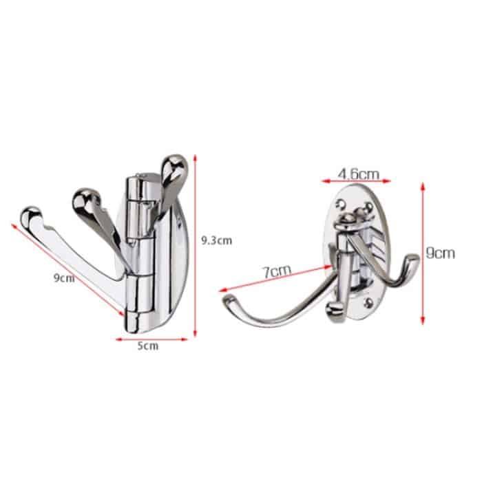 Punch Garderobenhaken Badezimmerhaken, 8331A, 8331B, Golden – Bild 3