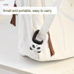 2 Stück Schreibtisch-Schultaschenhaken, abnehmbarer Bürotaschen-Aufhänger, Panda, Small Pink Cat, Raccoon, Kitten – Bild 5