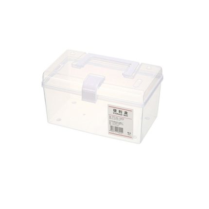 3-teiliger tragbarer Medizinkoffer mit versiegelter Aufbewahrungsbox, Größe:, Small, Large