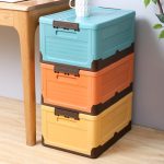Faltbare Bücherbox aus Kunststoff, S Mint Blue, S Banana Yellow, S Sunset Orange, M Mint Blue, M Banana Yellow, M Sunset Orange, L Mint Blue, L Banana Yellow, L Sunset Orange – Bild 2