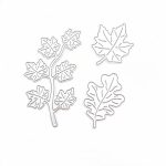 Blätter Hand Scrapbooking Prägung Stanzform – Bild 2