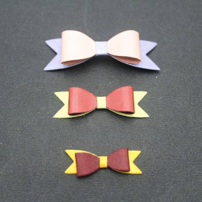 Schleifenknoten-Metallpräge-Stanzformen-Set – Bild 4