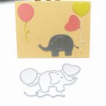 Elefant-Papierkunst-Leder-Stanzform-Papier-Quilling-Werkzeug