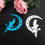 Moon Girl Prägestempel aus Metall – Bild 5