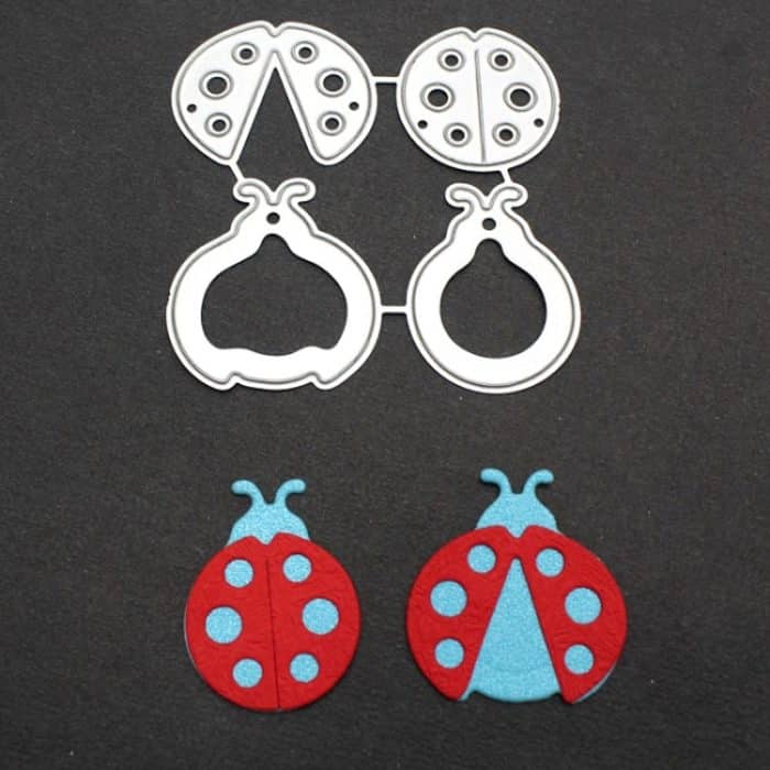 Marienkäfer Handwerk Sammelalbum Stanzform – Bild 3