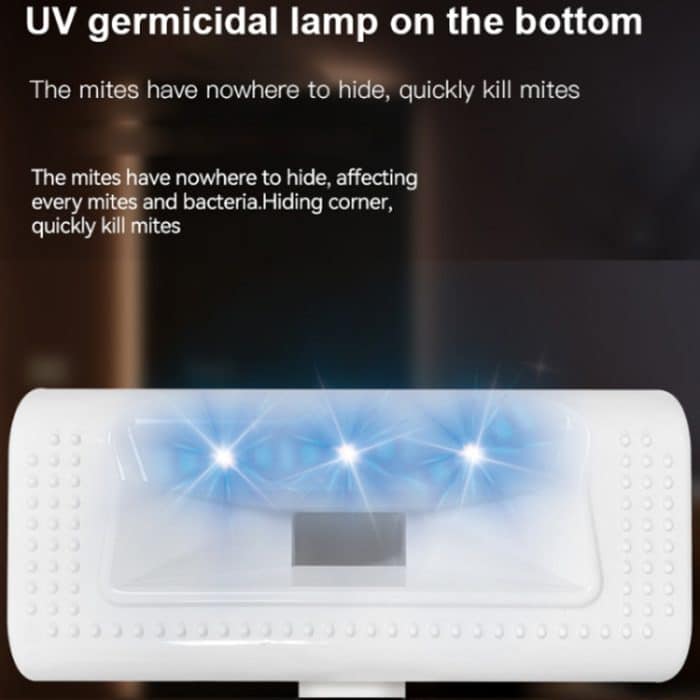 K9T 6W 3000 Pa kabelloser Milbenentfernungsinstrument tragbarer Handstaubsauger, K9T (Black), K9T (White) – Bild 5