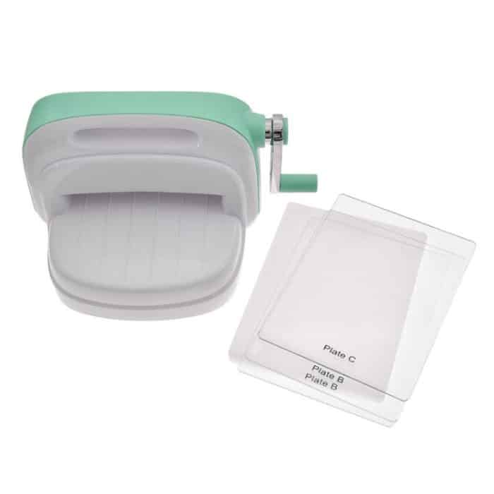 Stoff Leder Pressformmaschine Handprägeschneidemaschine – Bild 2