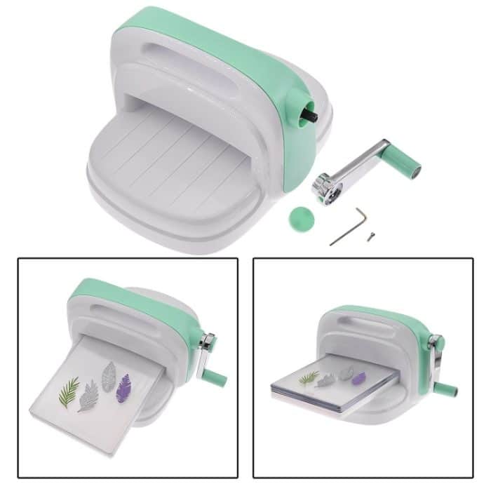 Stoff Leder Pressformmaschine Handprägeschneidemaschine – Bild 4