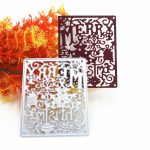 Weihnachten Alphabet Sammelalbum Stanzformen