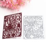 Weihnachten Alphabet Sammelalbum Stanzformen – Bild 3