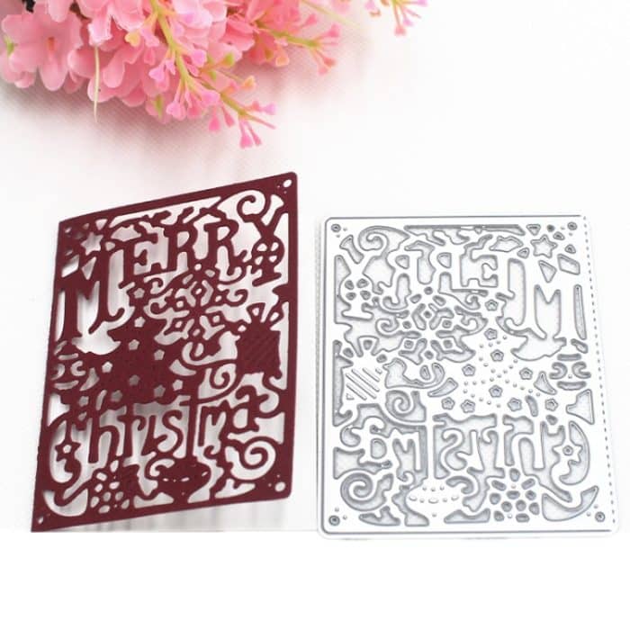 Weihnachten Alphabet Sammelalbum Stanzformen – Bild 3