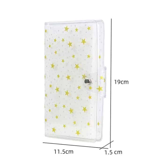 2PCS CAIUL 3 Zoll PVC Fotoalbum Große Kapazität Sammlung Gedenkbuch, Purple Stream Sand, Pink Stream Sand, Blue Stream Sand, Golden Stars, Cute Daisy – Bild 3