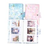 2PCS CAIUL 3 Zoll PVC Fotoalbum Große Kapazität Sammlung Gedenkbuch, Purple Stream Sand, Pink Stream Sand, Blue Stream Sand, Golden Stars, Cute Daisy – Bild 5