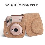 Kameratasche Umhängetasche Digitalfotografie Ledertasche für FUJIFILM Instax Mini 11, Cork – Bild 6