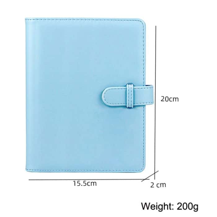 3-Zoll-PU-Leder-Retro-Fotoalbum, Fotospeicher-Gedenkbuch, White, Pink, Purple, Blue, Black, Brown – Bild 3