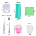 Vinyl-Unkrautwerkzeug-Set, DIY-Silhouette-geprägtes Gravurwerkzeug, 5 In 1, 6 In 1, 5 In 1+Cutting Pad, 6 In 1+Cutting Pad, 5 In 1+Recycler+Bag, 6 In 1+Recycler+Bag, 5 In 1+Recycler+Pen Holder, 6 In 1+Recycler+Pen Holder – Bild 2