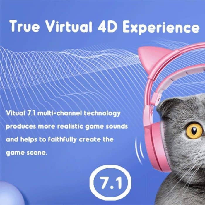 SOMIC G951PINK Head-Mounted 7.1 Channel Anchor E-Sports Game Headset Wheat, SOMIC G951PINK – Bild 3