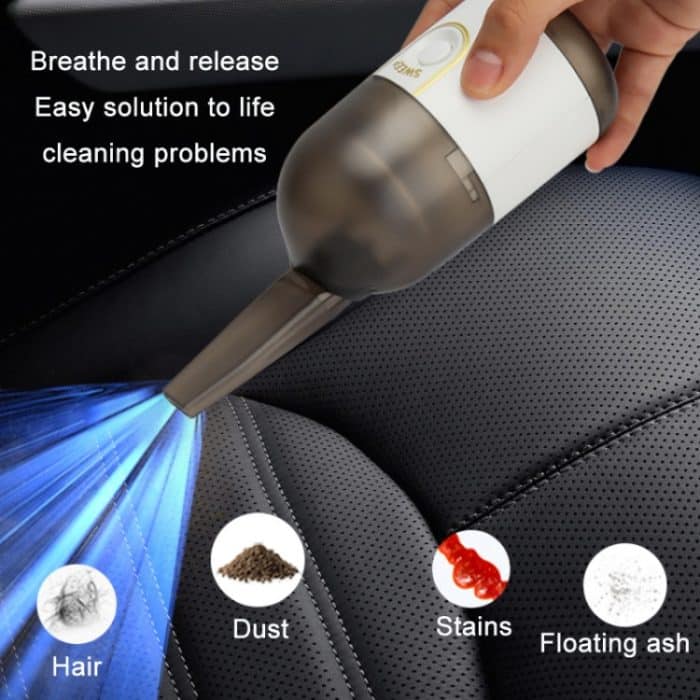 Desktop Mini wiederaufladbarer Handstaubsauger, White, Black, Green – Bild 5