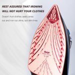 RAF R.1215 Elektrisches Bügeleisen mit thermostatischer Keramiksohle und drei Geschwindigkeitsstufen, EU-Stecker, RAF R.1215 Black Gold, RAF R.1215 Black Blue – Bild 5