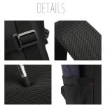 Wasserdichter Fotografie-Rucksack aus Oxford-Stoff, 17-Zoll-Laptop-Rucksack, Orange, Grey – Bild 6