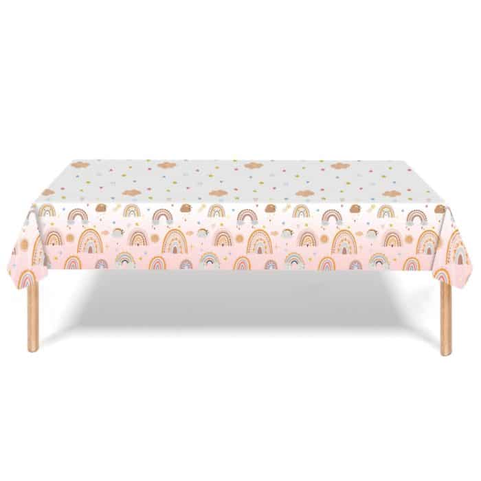 Einweg-Tableburra-Flaggen-Party-Set mit Fantasy-Regenbogen-Motiv, Rainbow Themed Party – Bild 6