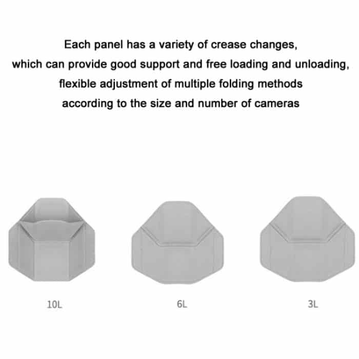 Tragbare wasserdichte Umhängetasche für Spiegelreflexkameras, 3L Dark Gray, 3L Light Gray, 3L Coffee Brown, 6L Dark Gray, 6L Light Gray, 6L Coffee Brown, 10L Dark Gray, 10L Light Gray, 10L Coffee Brown – Bild 5