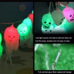 Halloween LED weißes Garn Totenkopf Geist Festival Horror Atmosphäre Deko Lichter, Stil:, 24, 25, 26, 27 – Bild 5