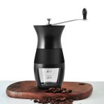 Handschüttelnde Kaffeemühle, tragbare Kaffeemaschine für Zuhause, Black